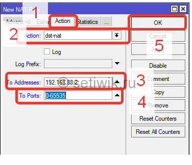Настройка FireWall Mikrotik Настройка FireWall Mikrotik