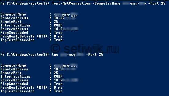 TCP Port Ping с помощью PowerShell TCP Port Ping с помощью PowerShell