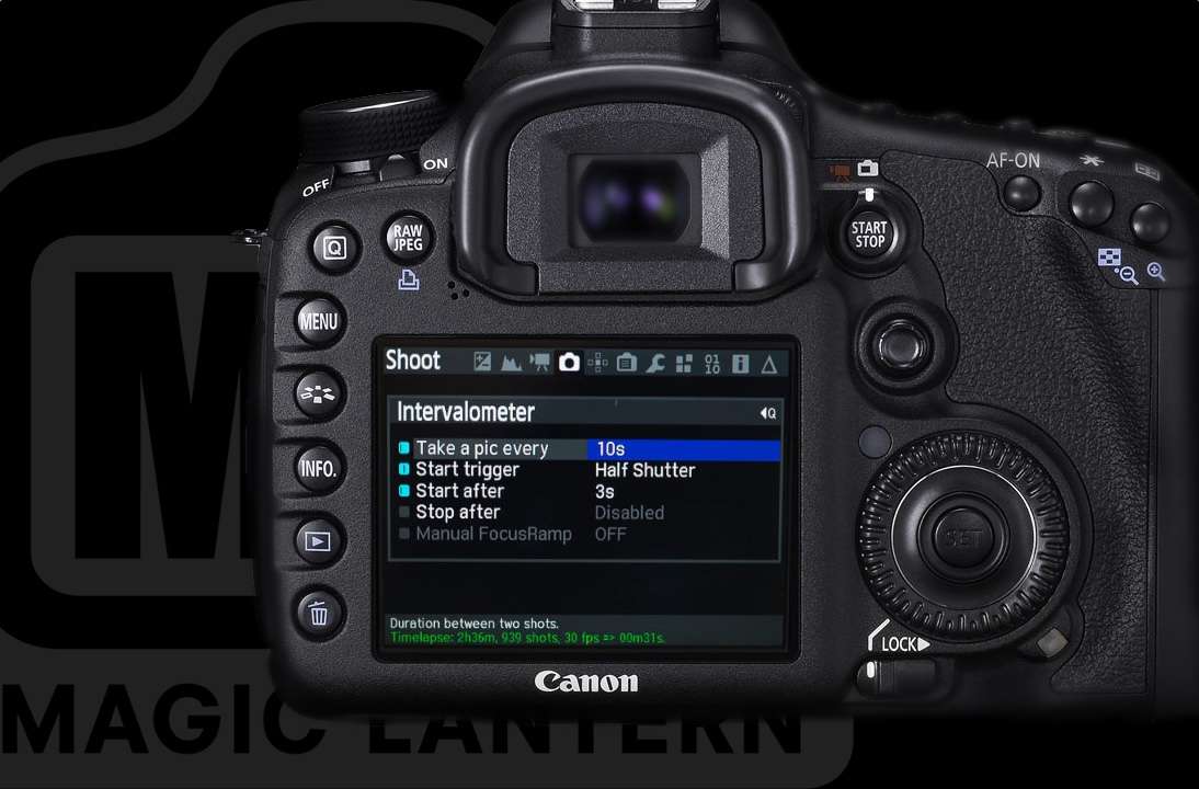 Процесс установки Magic Lantern Процесс установки Magic Lantern