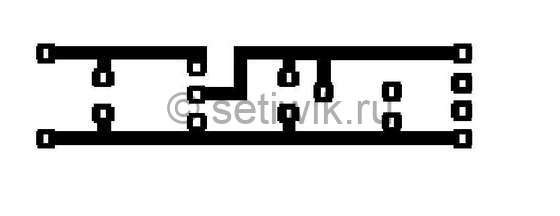 Печатная плата со светодиодом Печатная плата со светодиодом