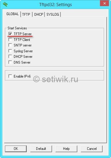 Как настроить tftp сервер на Windows