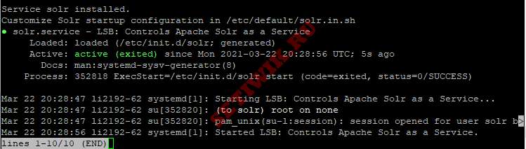 Apache Solr как сервис