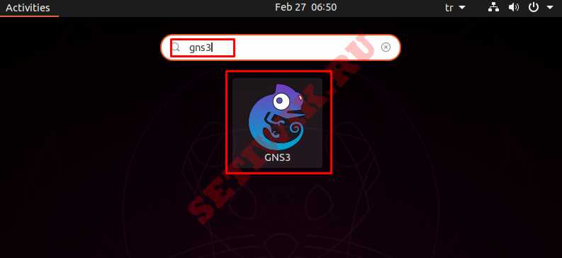Запуск GNS3