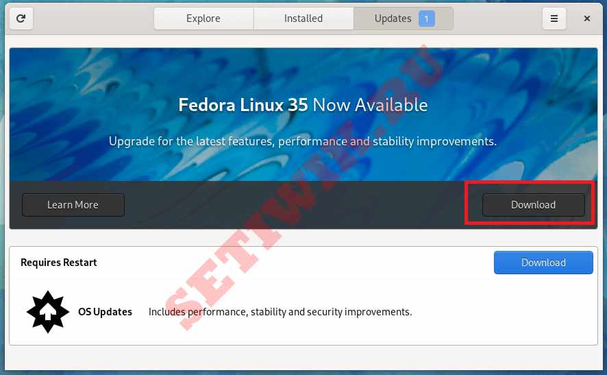 Обновление Fedora до новой версии