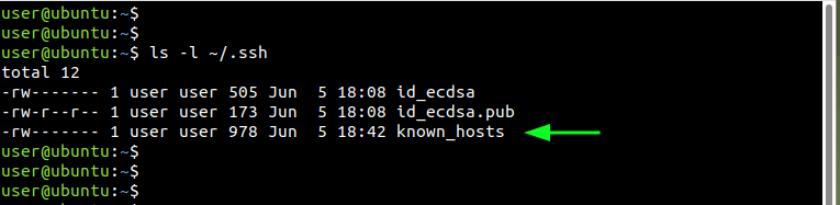 Проверка файла known_hosts