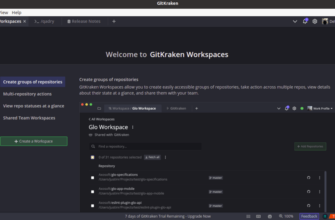 Добро пожаловать в рабочие пространства GitKraken