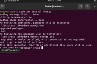 Установка Node.js в Ubuntu