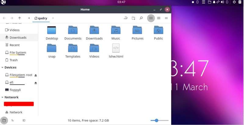 Доступ к Google Drive через файловый менеджер Ubuntu