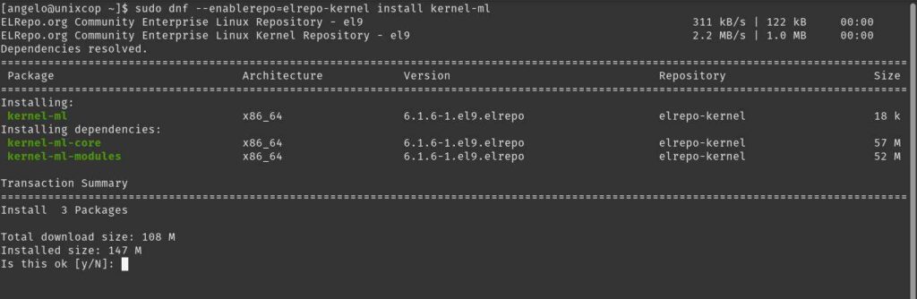 Установка Linux Kernel 6x на CentOS 9 Stream