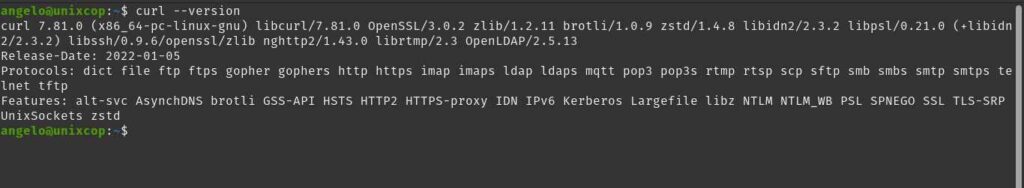 Выполнение POST-запроса с помощью cURL на Ubuntu / Debian