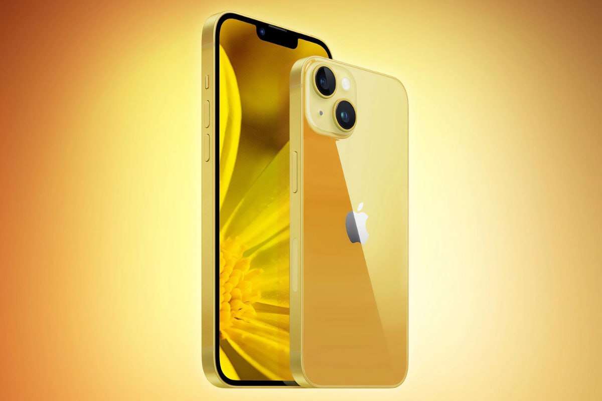 Apple представит желтую версию iPhone 14