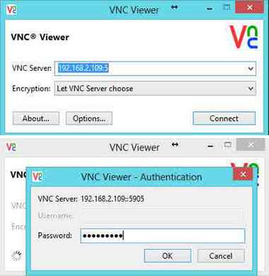 Доступ к серверу VNC