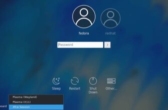 Как установить рабочий стол XFCE в Fedora 39