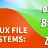 Сравнение файловых систем ext4, ZFS и Btrfs