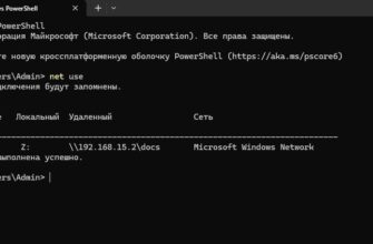 Проверка подключения сетевых дисков Windows