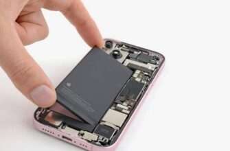 Apple упростила замену аккумуляторов в iPhone 16 и 16 Plus