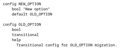 пример использования Kconfig