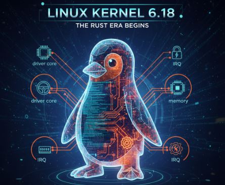 Rust захватывает Linux 6.18: драйверы, память и будущее ядра