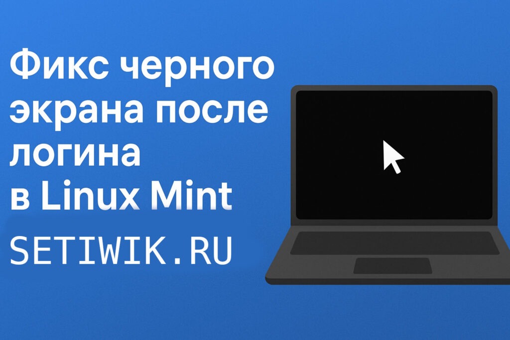 Как исправить черный экран после входа в Linux Mint