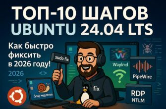10 багов Ubuntu 24.04.4 которые бесят всех! Исправь за 2 минуты или потеряешь нервы